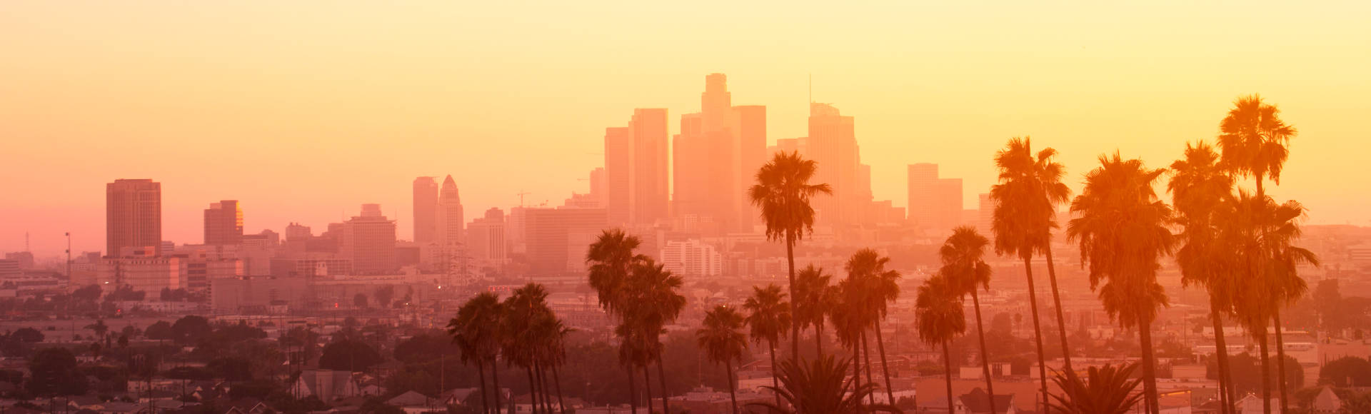 Hero image of downtown Los Angeles.